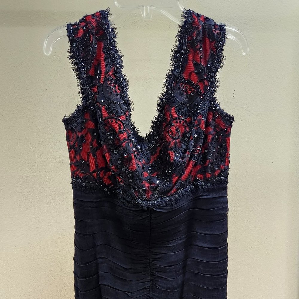 Red ad Black Cocktail Dress